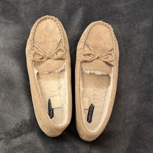 Nautica Women's Beige Moccasins
